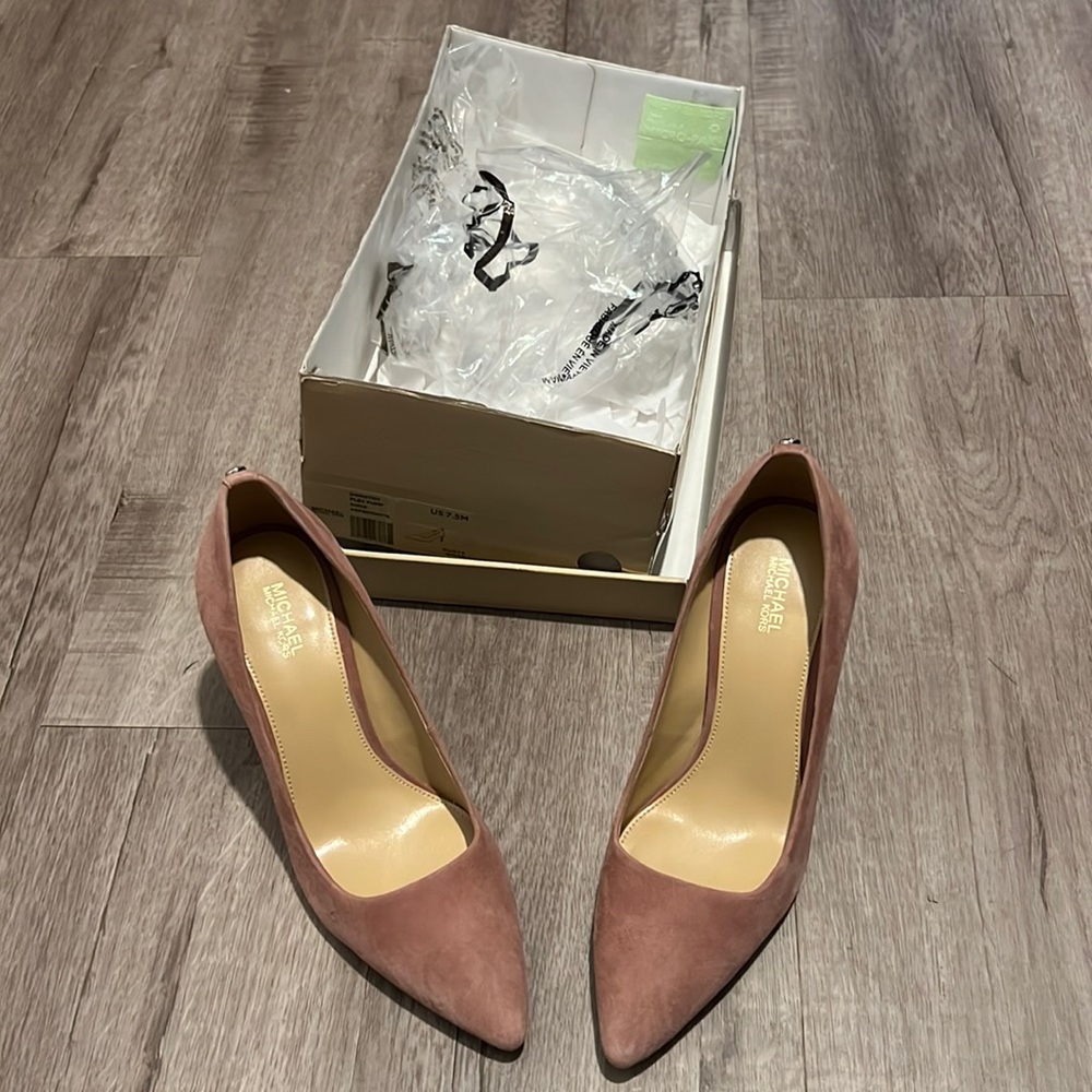 Dusty Rose Michael Kors heels